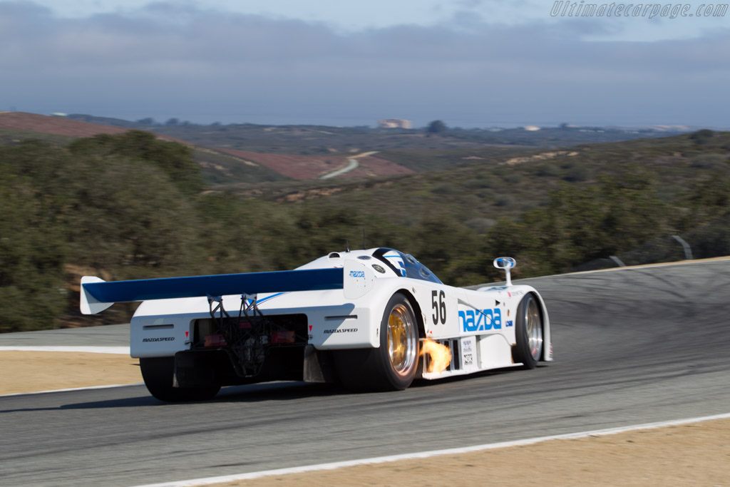 Mazda 787 - Chassis: 787 - 002 - Entrant: Mazda N.A. - Driver: Robert Davis - 2015 Monterey Motorsports Reunion