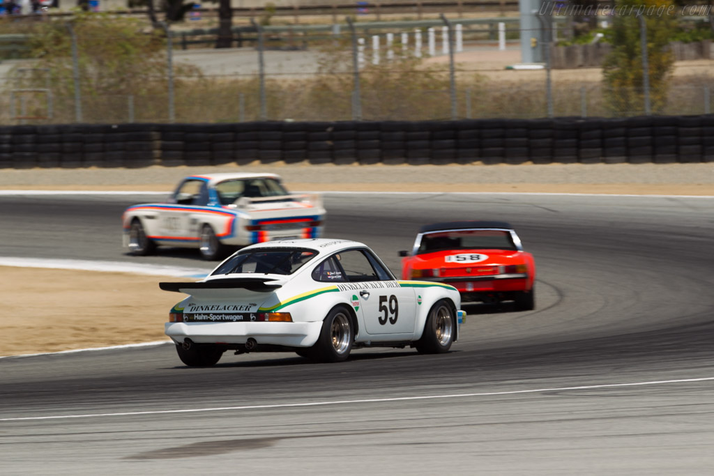 Porsche 911 Carrera RS 3.0 - Chassis: 911 460 9089 - Driver: John-Frank Dirickx - 2015 Monterey Motorsports Reunion