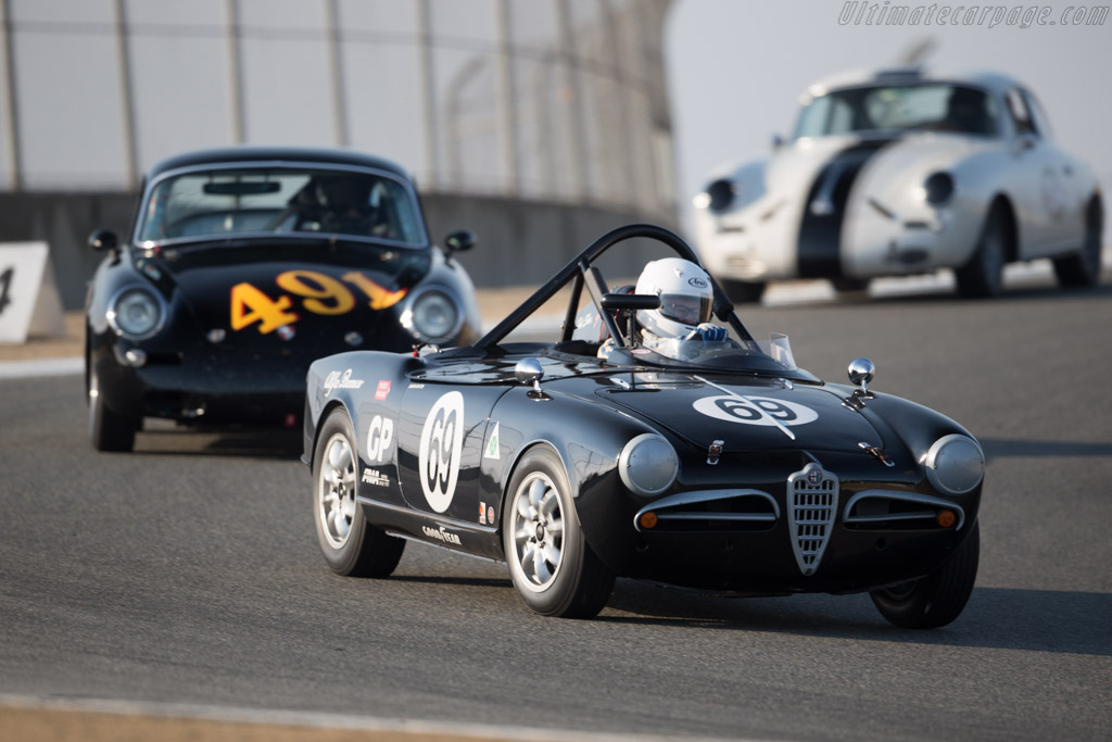 Alfa Romeo Giulietta Spider - Chassis: AR1495-03083 - Driver: Tancredi D'Amore - 2016 Monterey Motorsports Reunion
