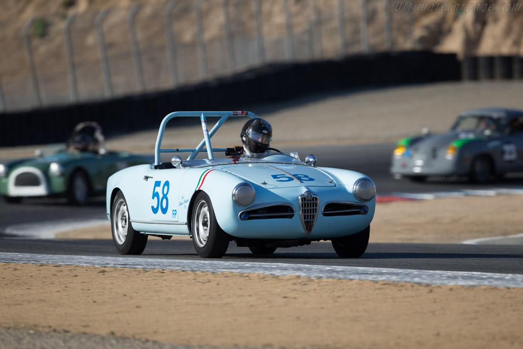 Alfa Romeo Giulietta Spider - Chassis: AR1495-01864 - Driver: Jonathan Burke - 2016 Monterey Motorsports Reunion