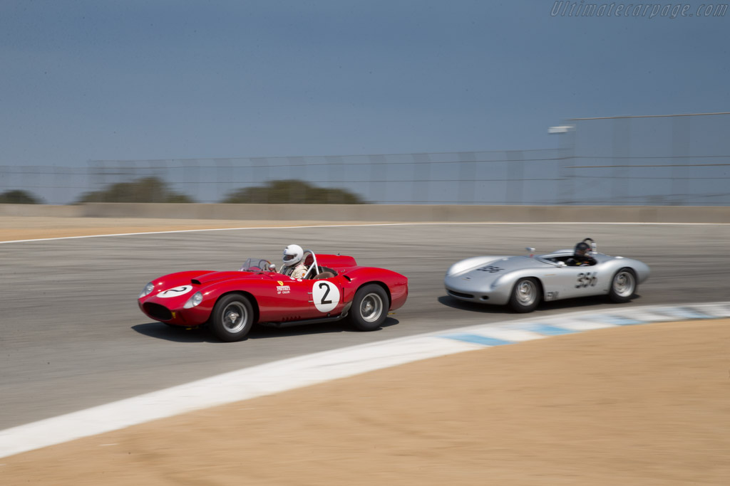 Ferrari 412S - Chassis: 0744 - Driver: Chris Cox - 2016 Monterey Motorsports Reunion