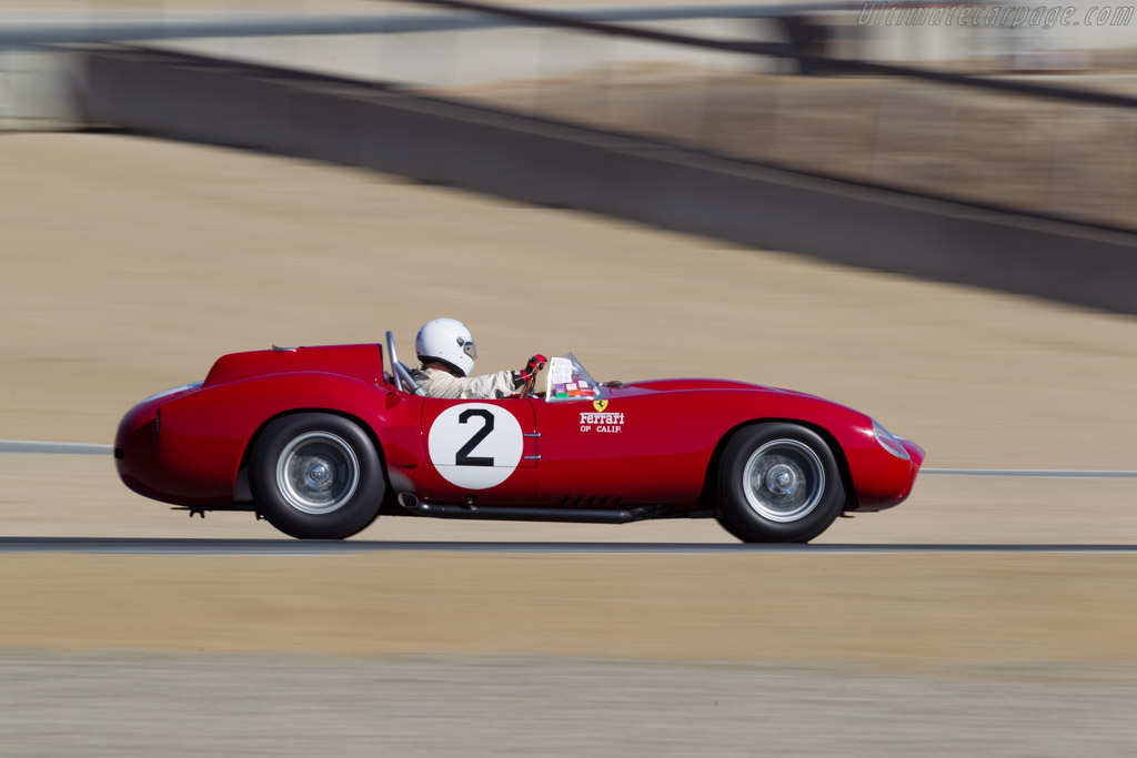 Ferrari 412S - Chassis: 0744 - Driver: Chris Cox - 2016 Monterey Motorsports Reunion