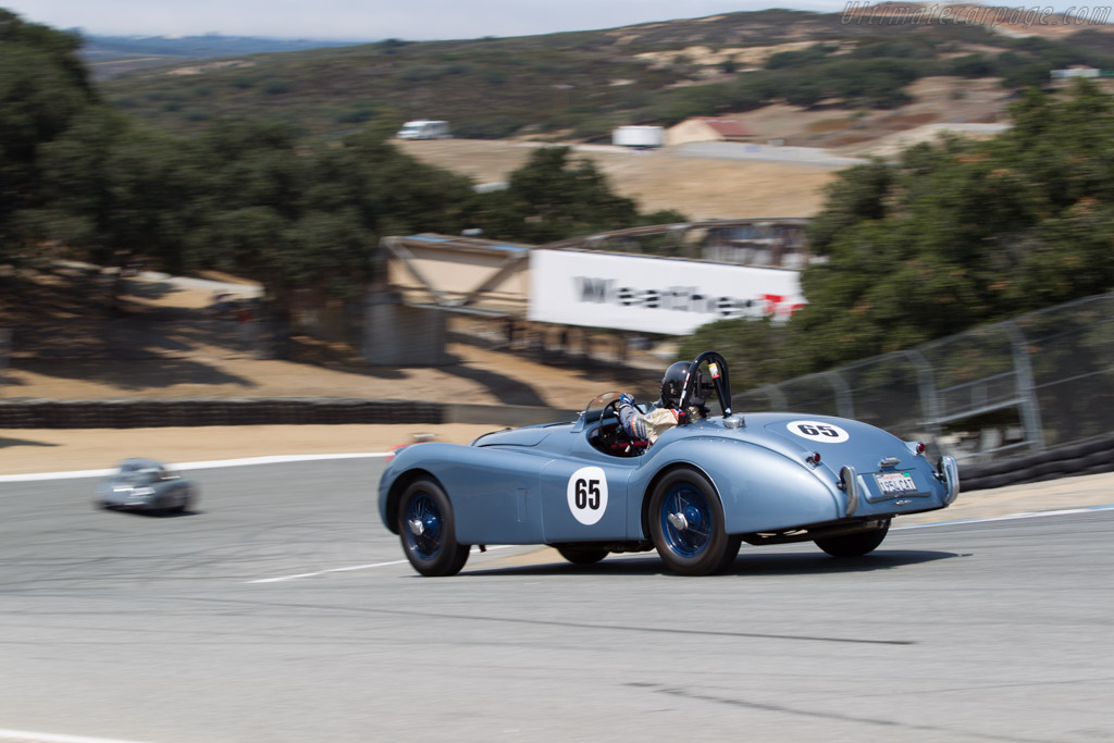 Jaguar XK120 - Chassis: S675543 - Driver: Brian Andrews - 2016 Monterey Motorsports Reunion
