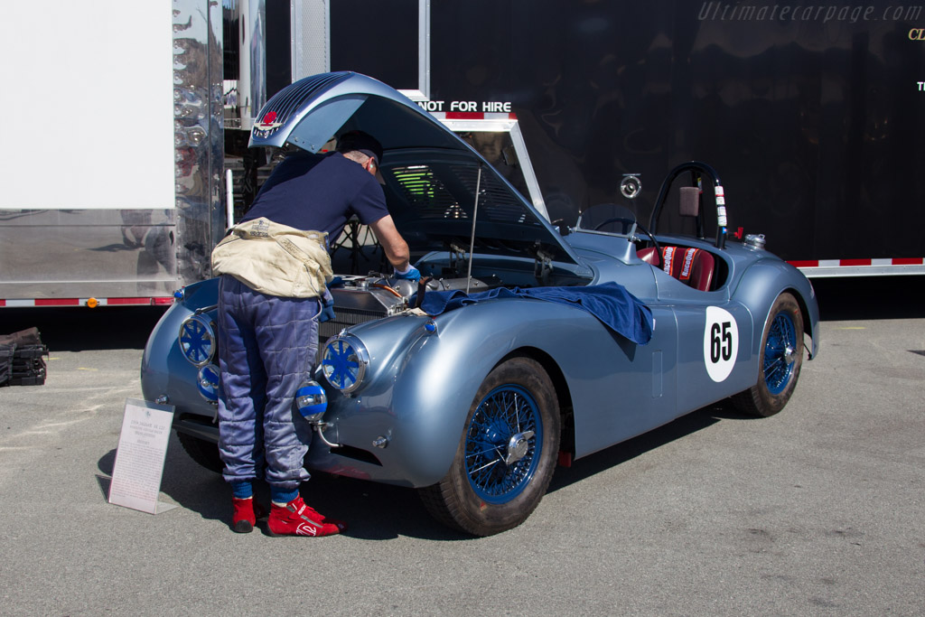 Jaguar XK120 - Chassis: S675543 - Entrant: Brian Andrews - 2016 Monterey Motorsports Reunion