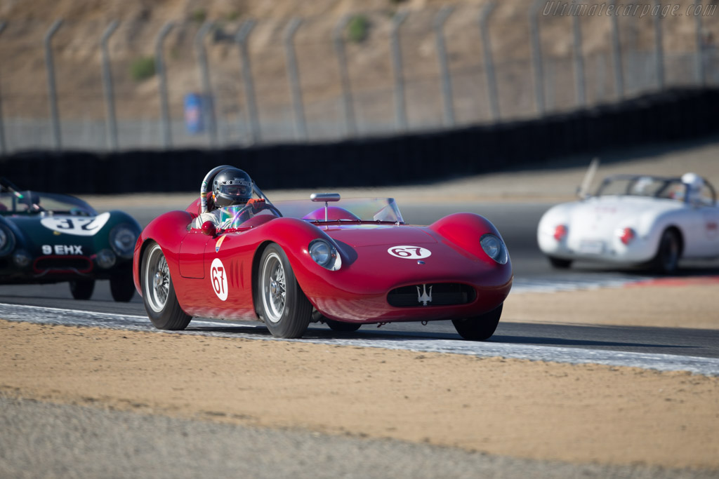 Maserati 200SI - Chassis: 2425 - Driver: Ned Spieker - 2016 Monterey Motorsports Reunion