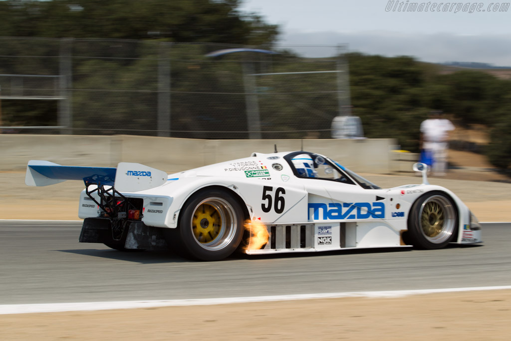 Mazda 787 - Chassis: 787 - 002 - Driver: Robert Davis - 2016 Monterey Motorsports Reunion