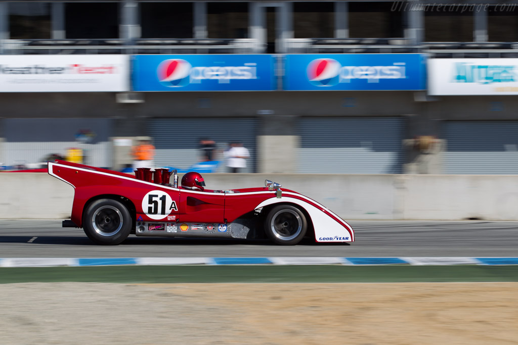 McLaren M8E/F  - Driver: Roger Williams - 2016 Monterey Motorsports Reunion