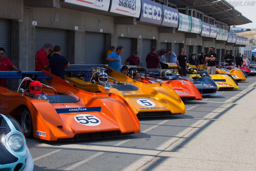 McLaren M8FP - Chassis: 1-72 - Driver: Robert Kaufmann - 2016 Monterey Motorsports Reunion