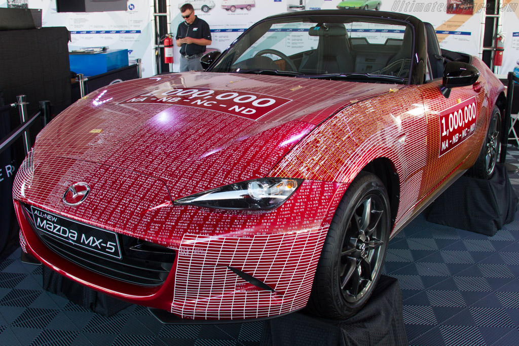 One millionth Mazda MX-5   - 2016 Monterey Motorsports Reunion