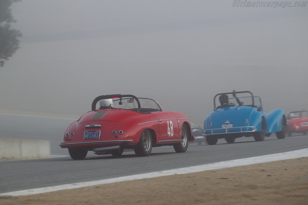 Porsche 356A Speedster - Chassis: 82471 - Driver: Paul Christensen - 2016 Monterey Motorsports Reunion