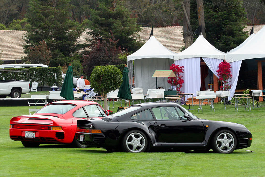 Porsche 959   - 2008 The Quail, a Motorsports Gathering