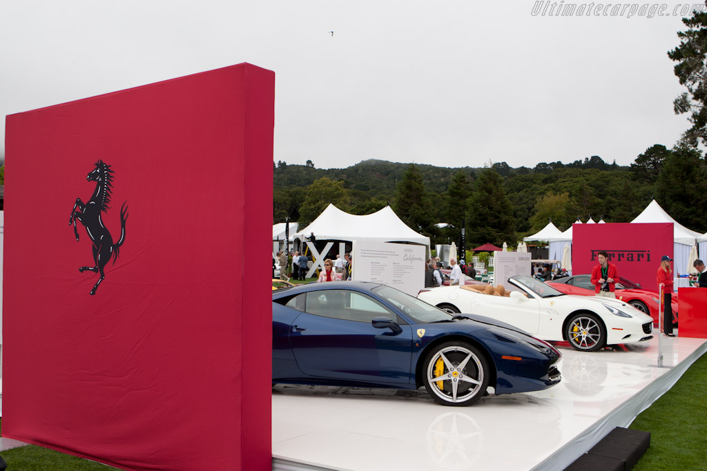 Ferrari display   - 2010 The Quail, a Motorsports Gathering