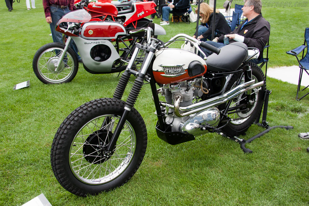 Triumph T110 Desert Sled   - 2011 The Quail, a Motorsports Gathering