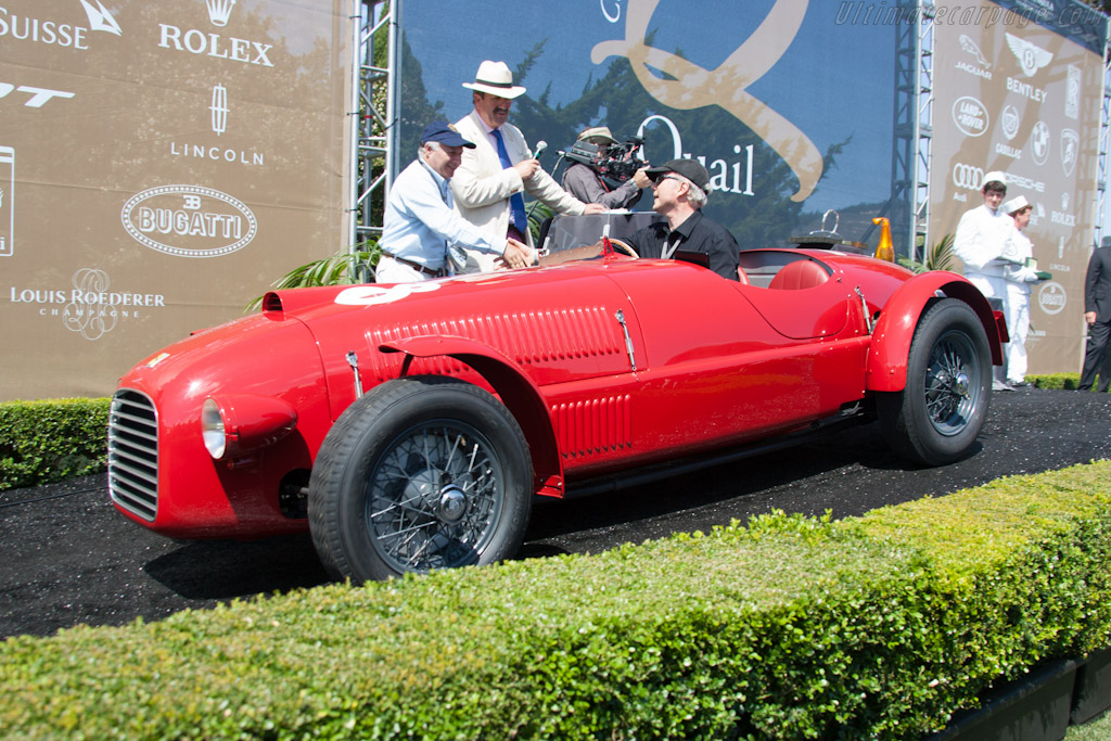 Ferrari 159 S - Chassis: 002C - Entrant: James M. Glickenhaus - 2012 The Quail, a Motorsports Gathering