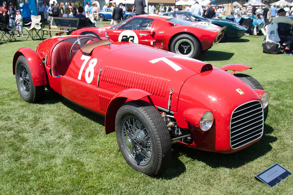 Ferrari 159 S - Chassis: 002C - Entrant: James M. Glickenhaus - 2012 The Quail, a Motorsports Gathering