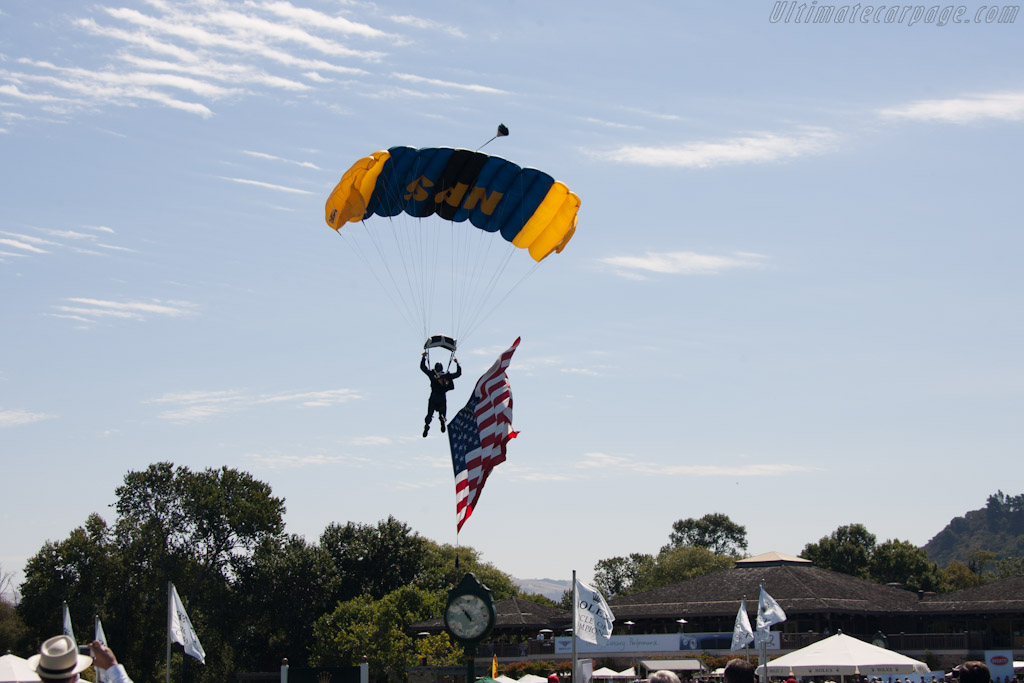 Naval Post Graduate School Parachute Team   - 2012 The Quail, a Motorsports Gathering