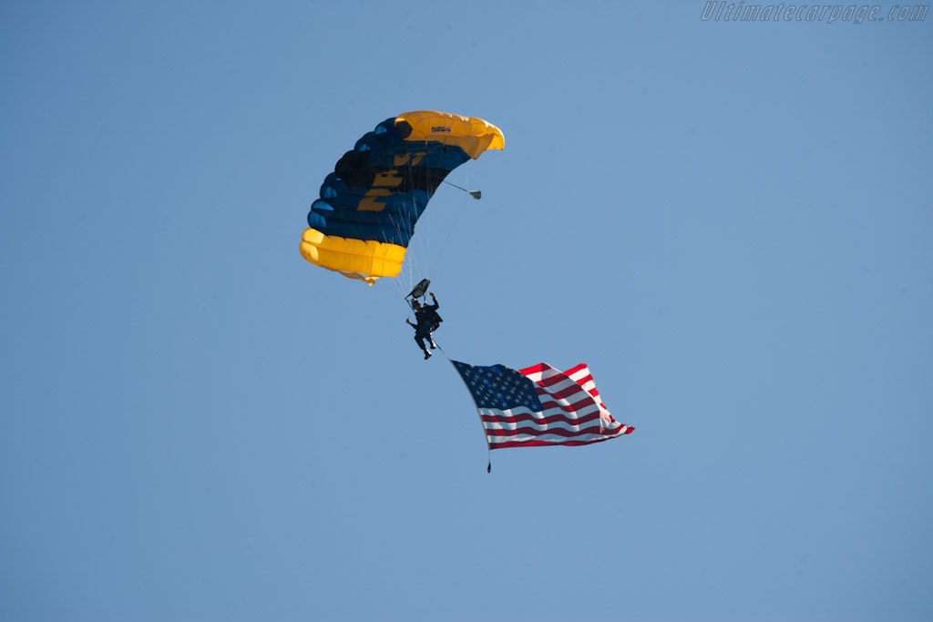 Naval Post Graduate School Parachute Team   - 2012 The Quail, a Motorsports Gathering