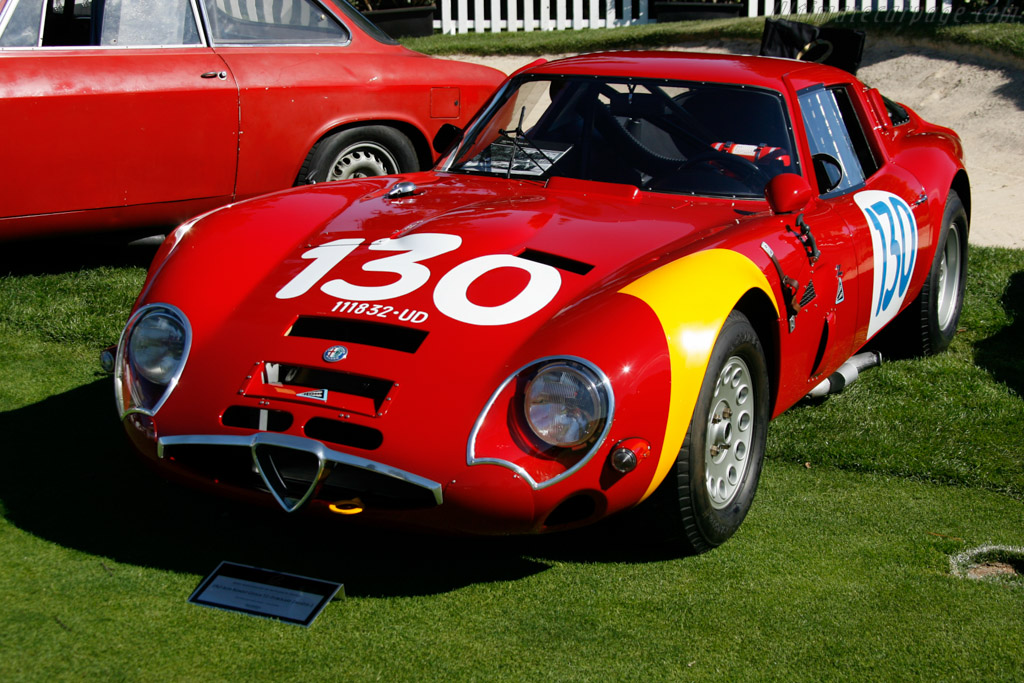 Alfa Romeo TZ2 - Chassis: AR750106 - Entrant: The William Lyon Family - 2013 The Quail, a Motorsports Gathering