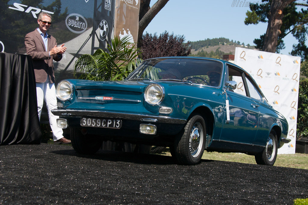 Simca 1000 Coupe - Chassis: 154970 - Entrant: Donald Osborne - 2013 The Quail, a Motorsports Gathering