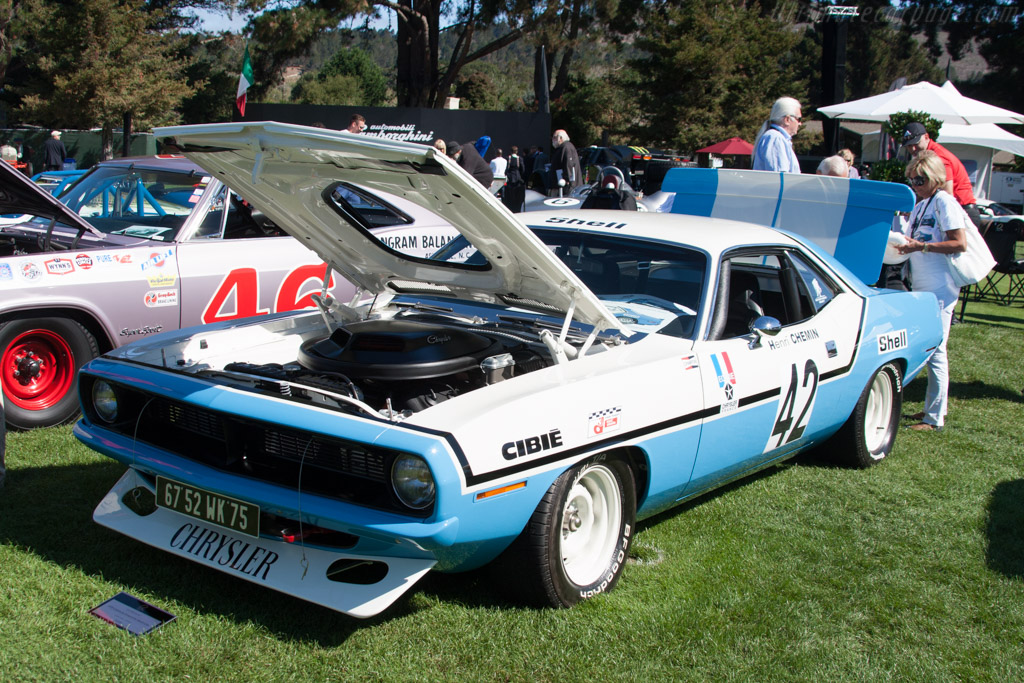 Chrysler Plymouth Hemicuda  - Entrant: Michael Connell - 2014 The Quail, a Motorsports Gathering