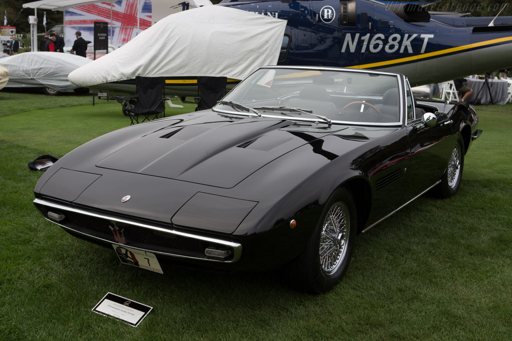 Maserati Ghibli Spyder  - Entrant: Ivan & Myrna Ruiz - 2014 The Quail, a Motorsports Gathering