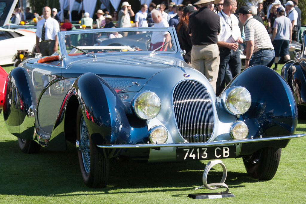 Talbot Lago T150C SS Figoni & Falaschi Roadster - Chassis: 90115 - Entrant: Gwen & Tom Price - 2014 The Quail, a Motorsports Gathering