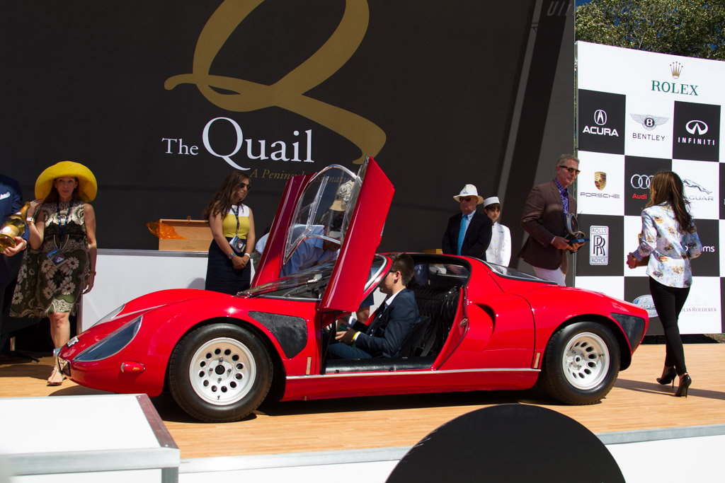 Alfa Romeo 33 Stradale - Chassis: 75033.104 - Entrant: Mouse Motors - 2015 The Quail, a Motorsports Gathering