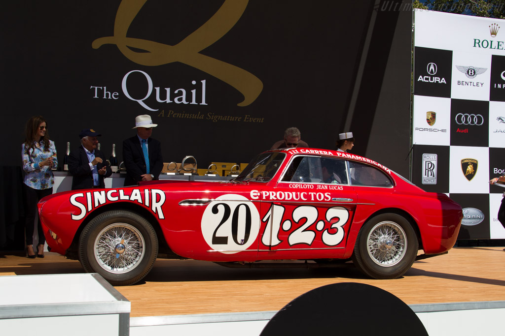 Ferrari 340 Mexico Vignale Berlinetta - Chassis: 0224AT - Entrant: Brian and Kim Ross - 2015 The Quail, a Motorsports Gathering