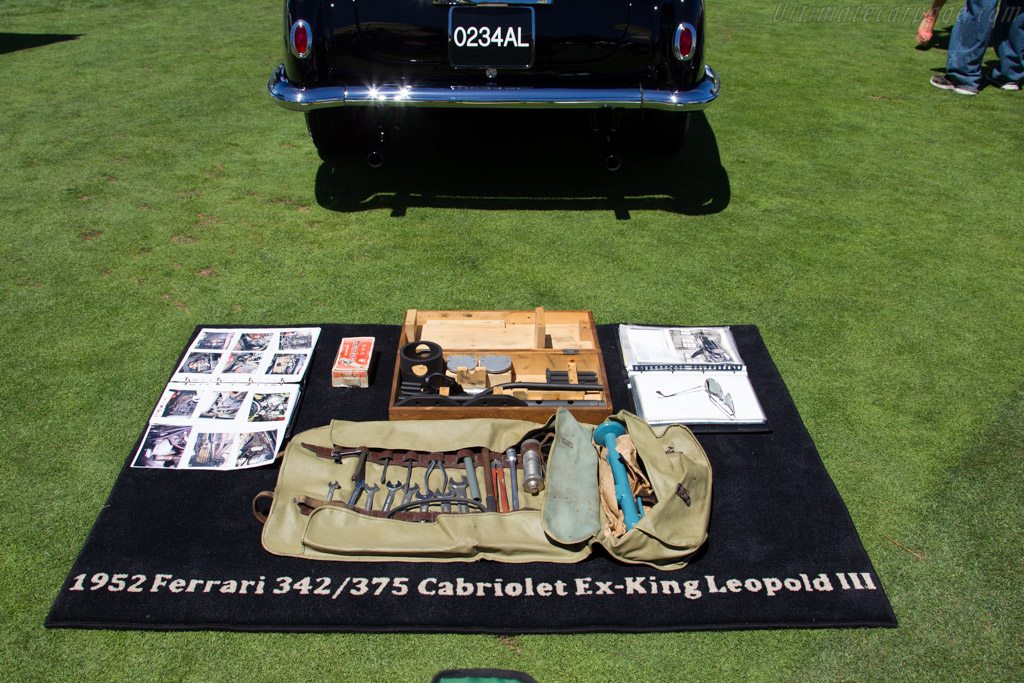 Ferrari 342 America Cabriolet - Chassis: 0234AL - Entrant: Art Zafiropoulo - 2015 The Quail, a Motorsports Gathering
