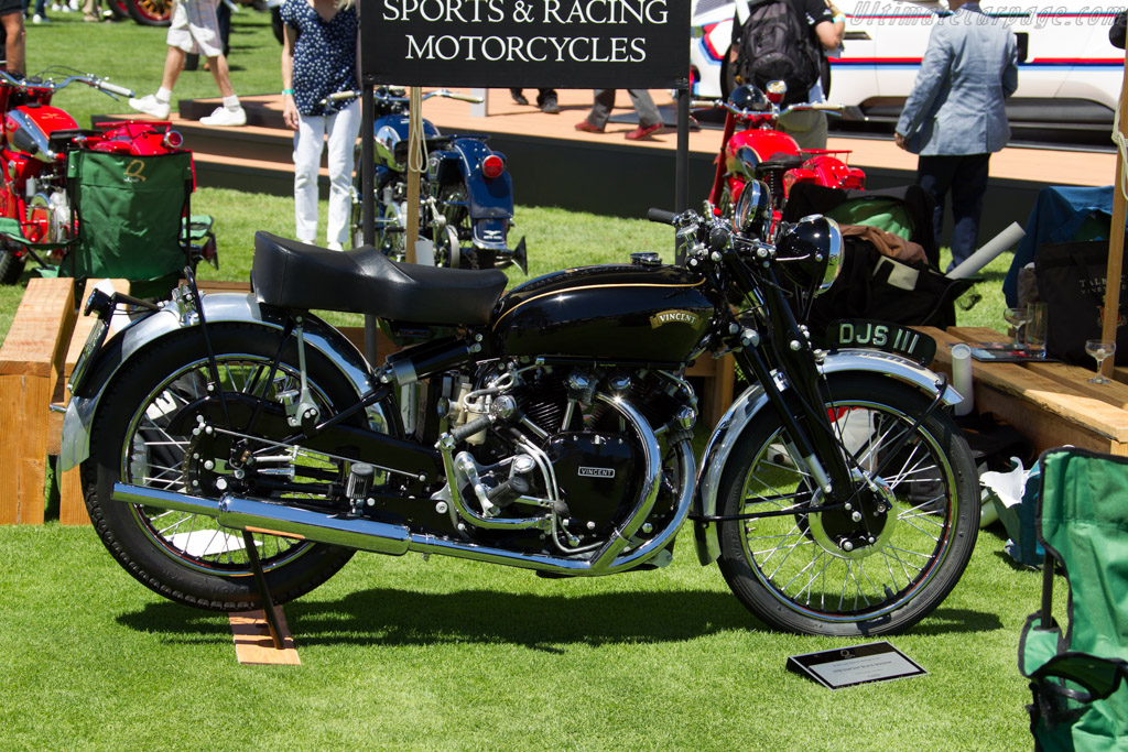 Vincent Black Shadow  - Entrant: Danny Sullivan - 2015 The Quail, a Motorsports Gathering