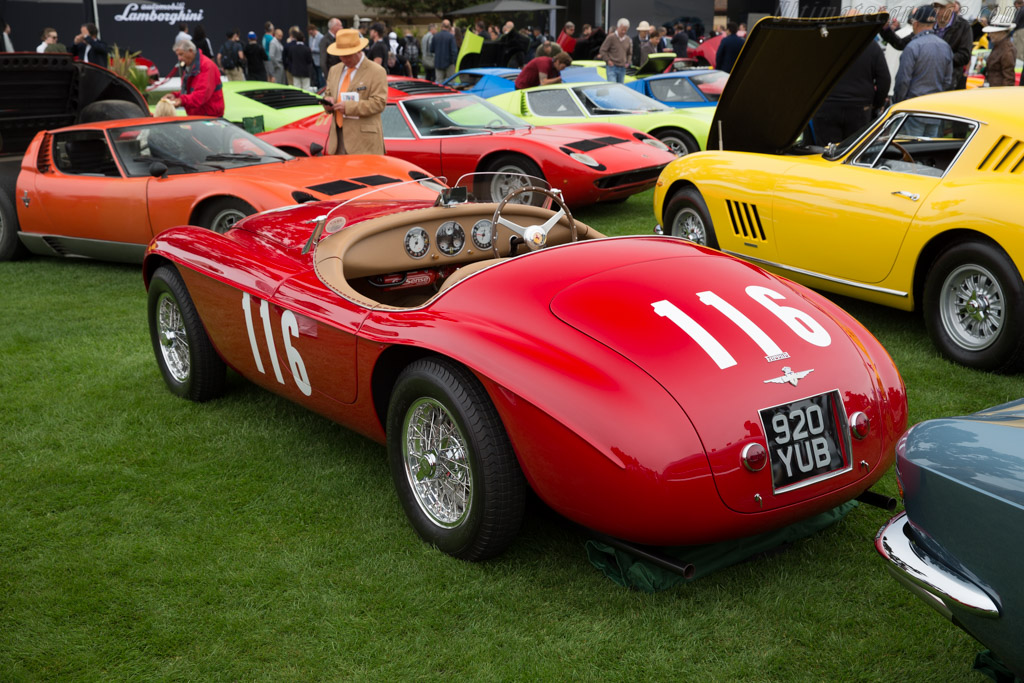 Ferrari 166 MM Barchetta - Chassis: 0058M - Entrant: John & Gwen McCaw - 2016 The Quail, a Motorsports Gathering