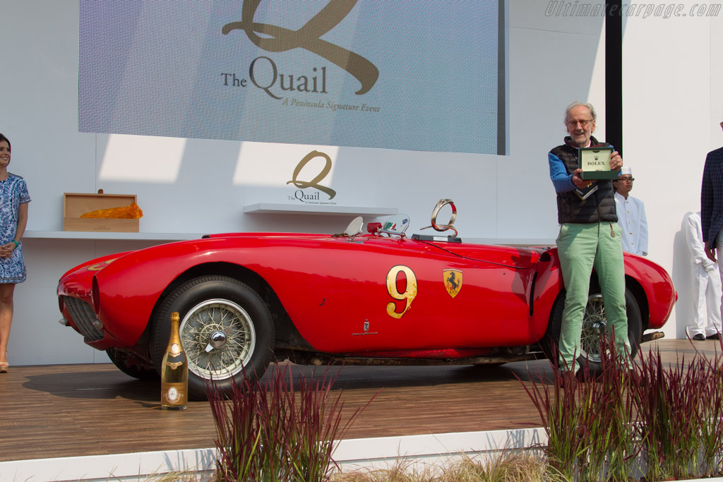 Ferrari 375 MM - Chassis: 0382AM - Entrant: Andreas Mohringer - 2016 The Quail, a Motorsports Gathering