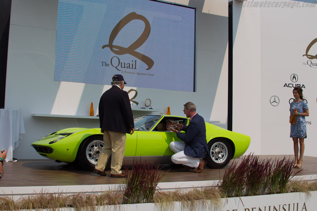 Lamborghini Miura P400 S - Chassis: 3796 - Entrant: Billy Hibbs Jr - 2016 The Quail, a Motorsports Gathering