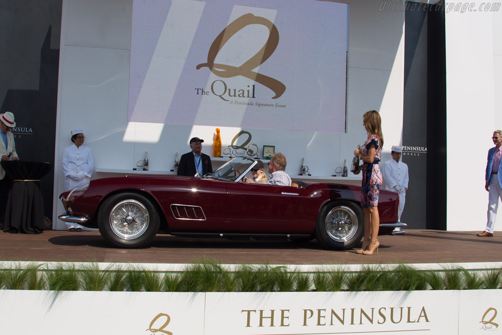 Ferrari 250 GT LWB California Spyder - Chassis: 1203GT - Entrant: Charles Wegner - 2017 The Quail, a Motorsports Gathering