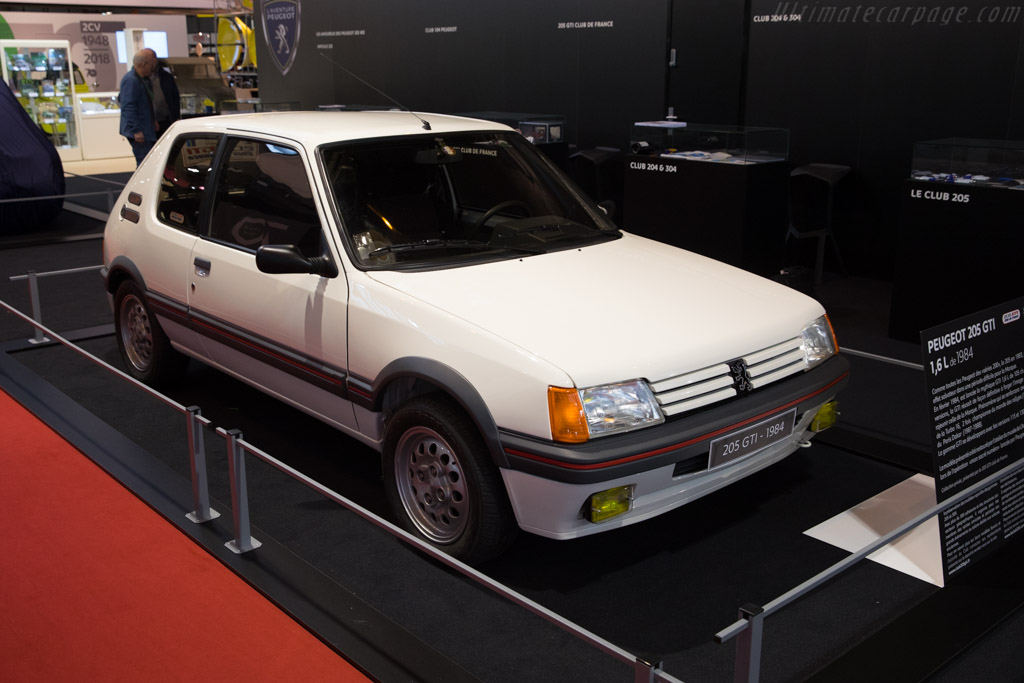 Peugeot 205 GTI   - 2018 Retromobile