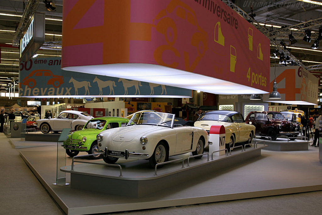 Renault 4CV 60th Display   - 2006 Retromobile
