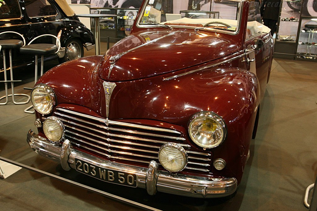 Peugeot 203 Worblaufen Cabriolet   - 2008 Retromobile