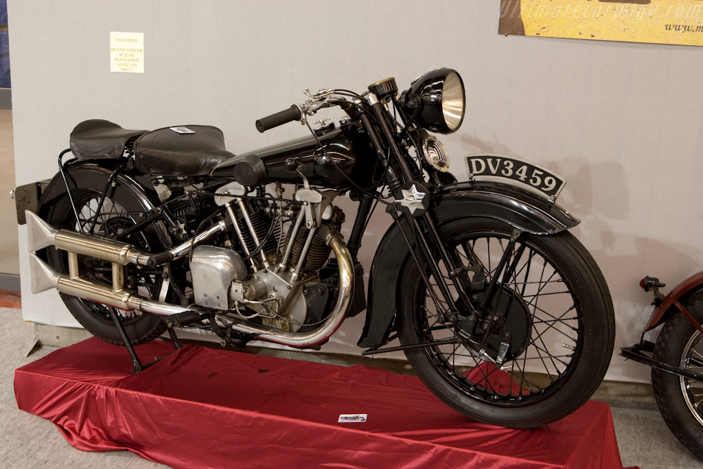 Brough Superior Black Alpine   - 2010 Retromobile