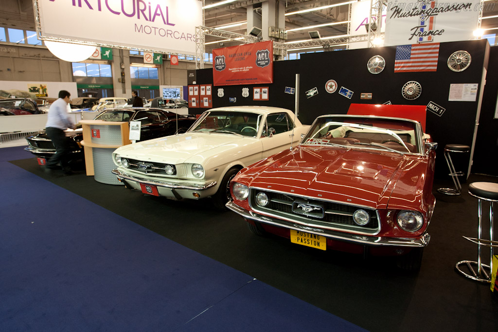 Ford Mustangs   - 2011 Retromobile