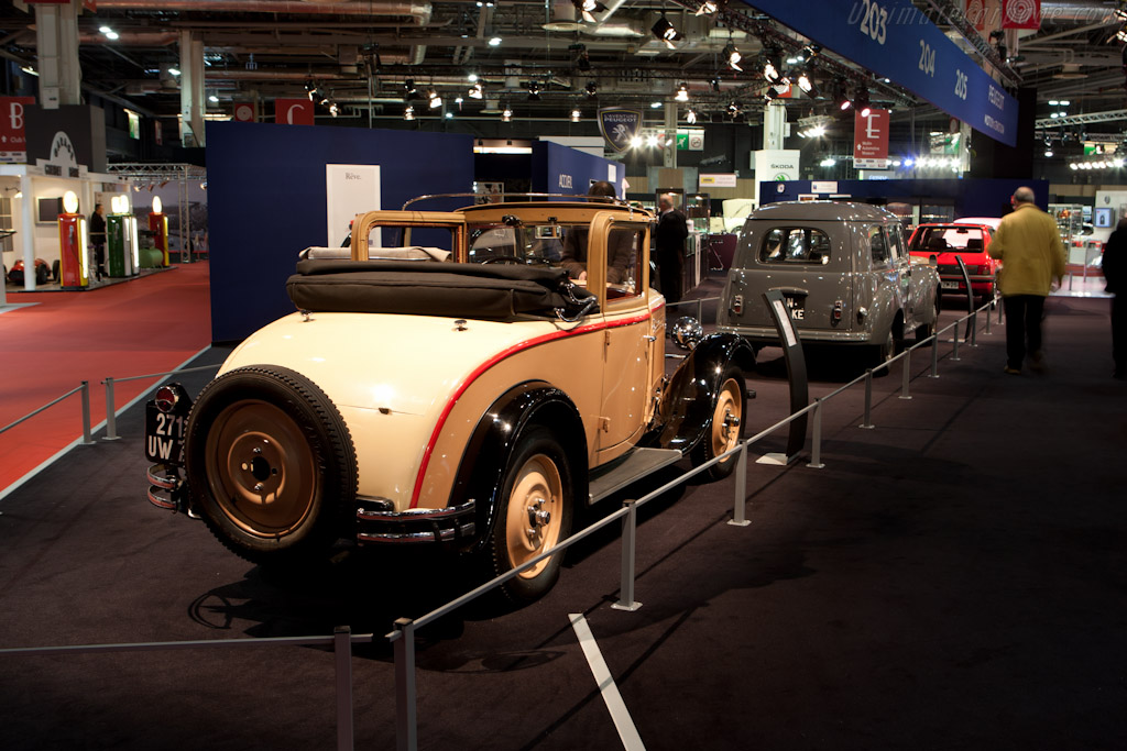 Peugeot 201 Cabriolet   - 2012 Retromobile