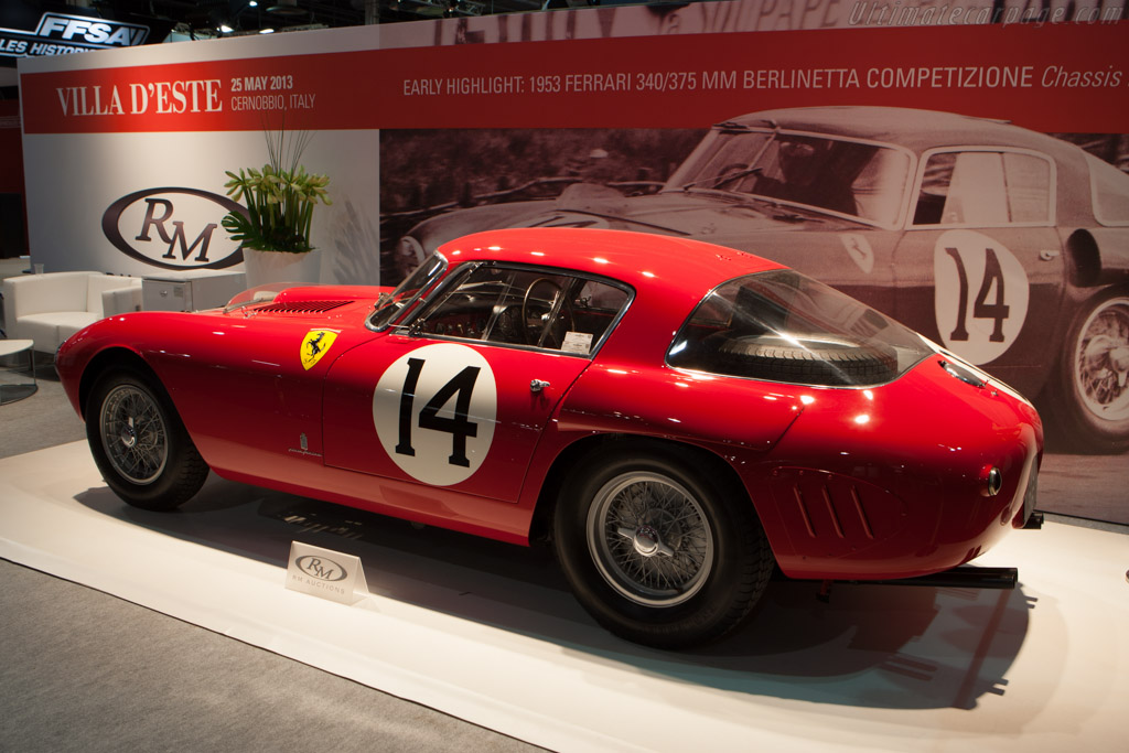 Ferrari 340/375 MM Pinin Farina Coupe - Chassis: 0320AM  - 2013 Retromobile