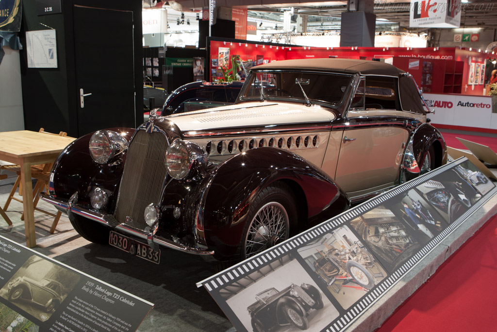 Talbot Lago T23 Chapron Cabriolet   - 2013 Retromobile