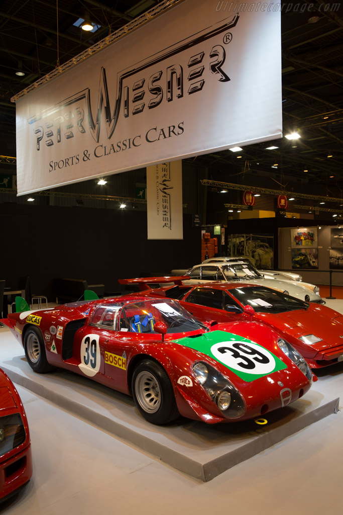 Alfa Romeo 33/2 Daytona Coda Lunga - Chassis: 75033.017 - Entrant: Peter Wiesner Sports & Classic Cars - 2015 Retromobile