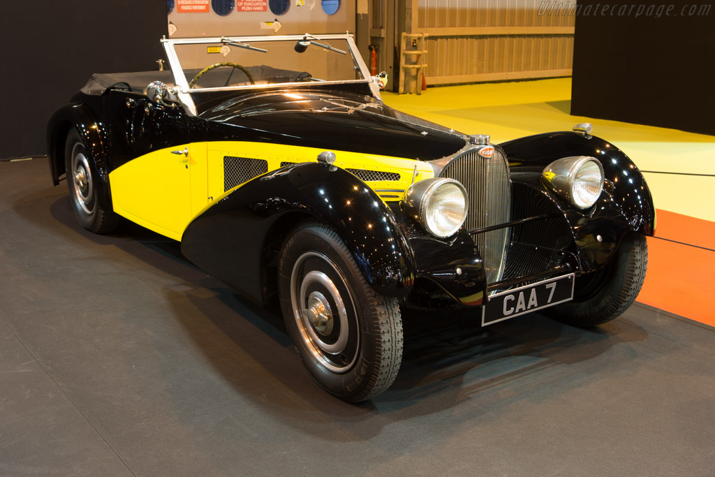 Bugatti Type 57 S Corsica Roadster - Chassis: 57491 - Entrant: Lukas Hüni - 2015 Retromobile