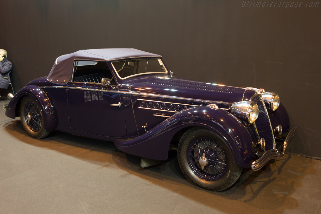 Delahaye 135 M Chapron Cabriolet Roadster - Chassis: 47538 - Entrant: Lukas Hüni - 2015 Retromobile