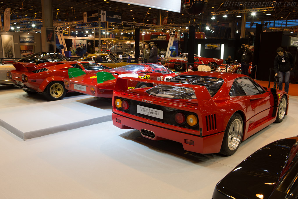 Ferrari F40 - Chassis: 89749 - Entrant: Peter Wiesner Sports & Classic Cars - 2015 Retromobile