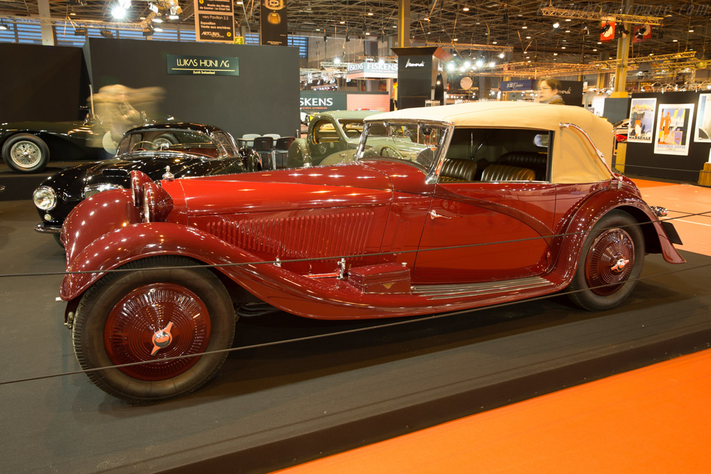 Alfa Romeo 8C 2300 Figoni Cabriolet - Chassis: 2311239 - Entrant: Lucas Hüni - 2016 Retromobile