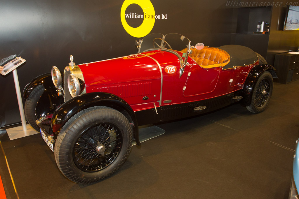 Bugatti Type 38 Lavocat et Marsaud - Chassis: 38221 - Entrant: Will I'Anson - 2017 Retromobile
