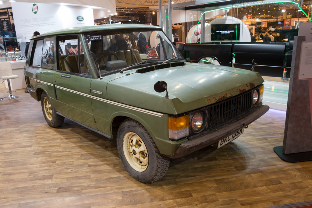 Range Rover  - Entrant: Jaguar Land Rover - 2017 Retromobile