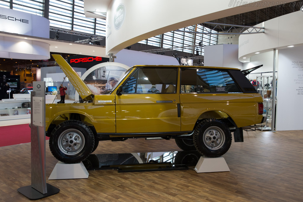 Range Rover Factory Restored  - Entrant: Jaguar Land Rover - 2017 Retromobile
